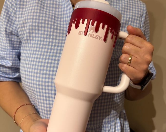 Glow-in-the-Dark Slime Tumbler Topper: Halloween Stanley Cup Decoration