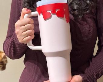 Valentine Days Slime Tumbler Topper: Stanley Cup Decoration
