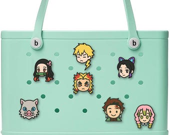 Anime Hashira Bogg Taschenanhänger: 3D-gedruckter, wasserfester Anhänger