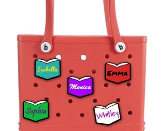 Personalized Book Bag Charm: 3D Printed Accessory
