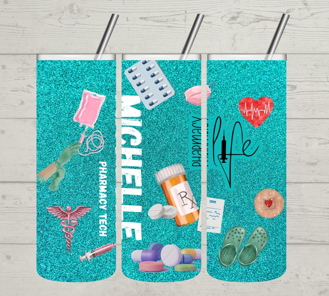 Pharmacy Custom and Personalized Tumbler. Pharmacy Week Etsy