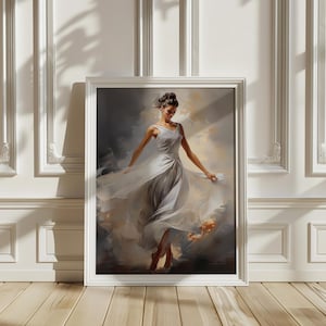 Ballet Poster, Dance Wall Art, Ballet Art Print, Ballerina Poster, Dance Studio Decor, Matte Vertical Poster