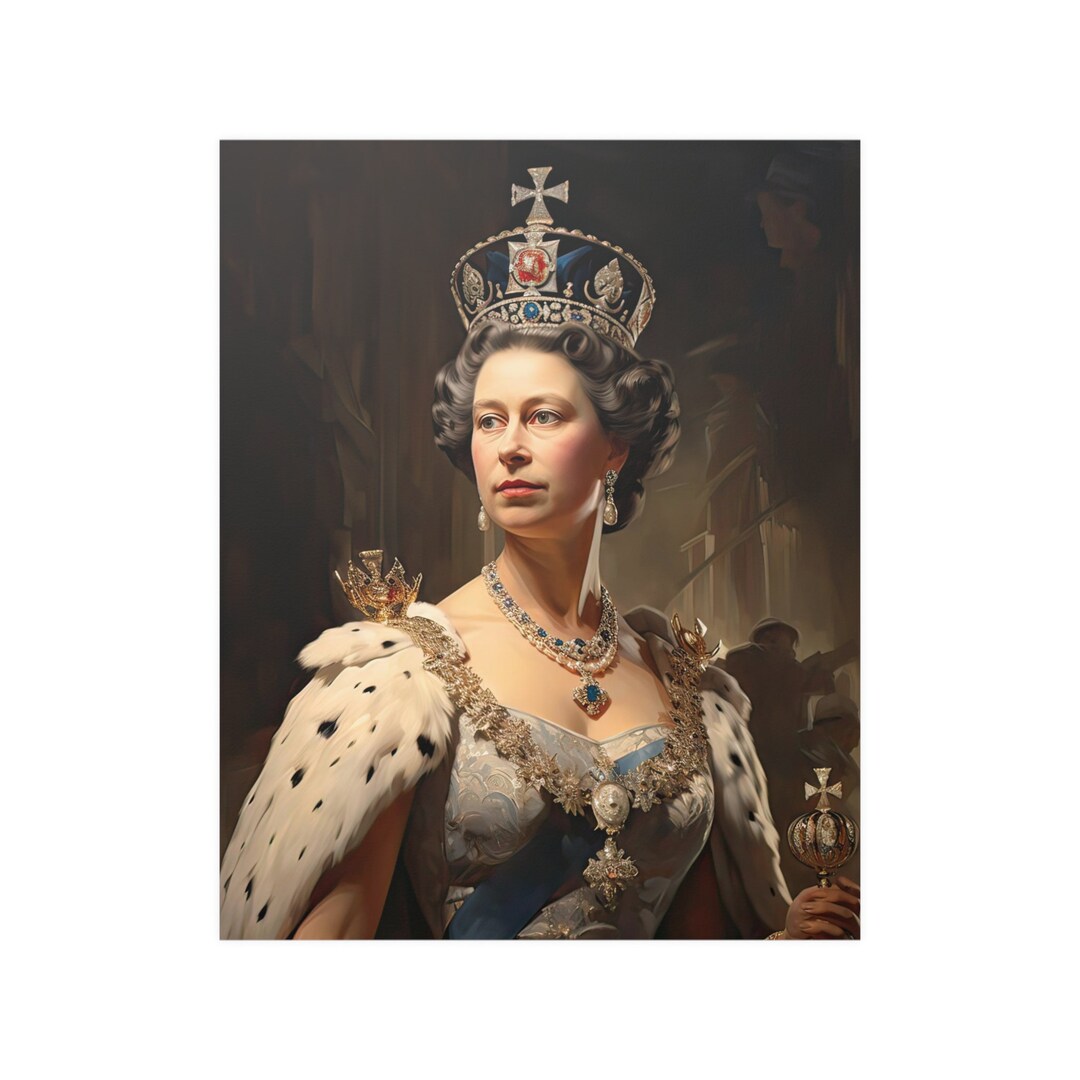 The Queen, Wall Art, Poster Art, Wall Print, Wall Decor, Home Decor