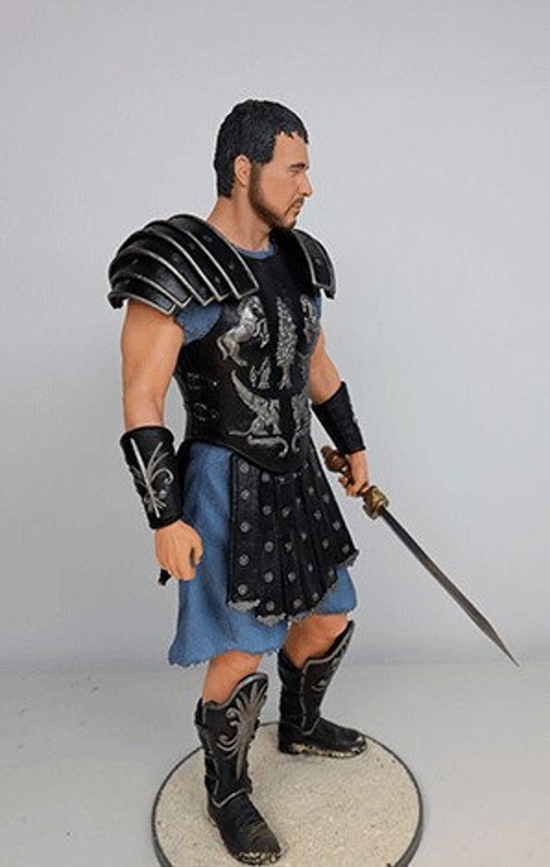 Gladiator Maximus Figure By Gambody Free Shipping Worldwide Etsy