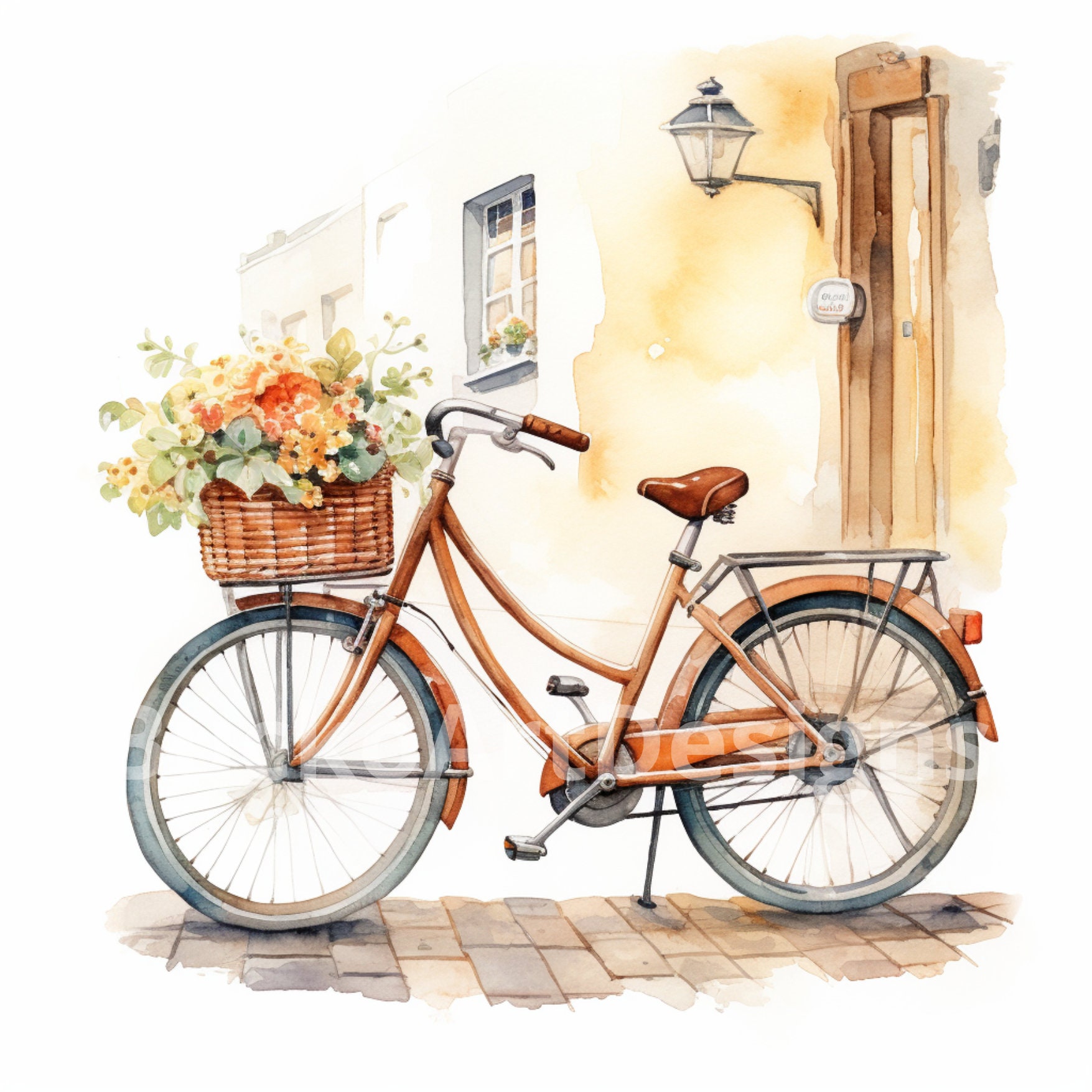 20 Vintage Citybikes acuarela Clipart PNG imágenes, bicicleta vintage, bicicletas retro, bicicleta nostálgica, bicicleta clásica, bicicletas retro