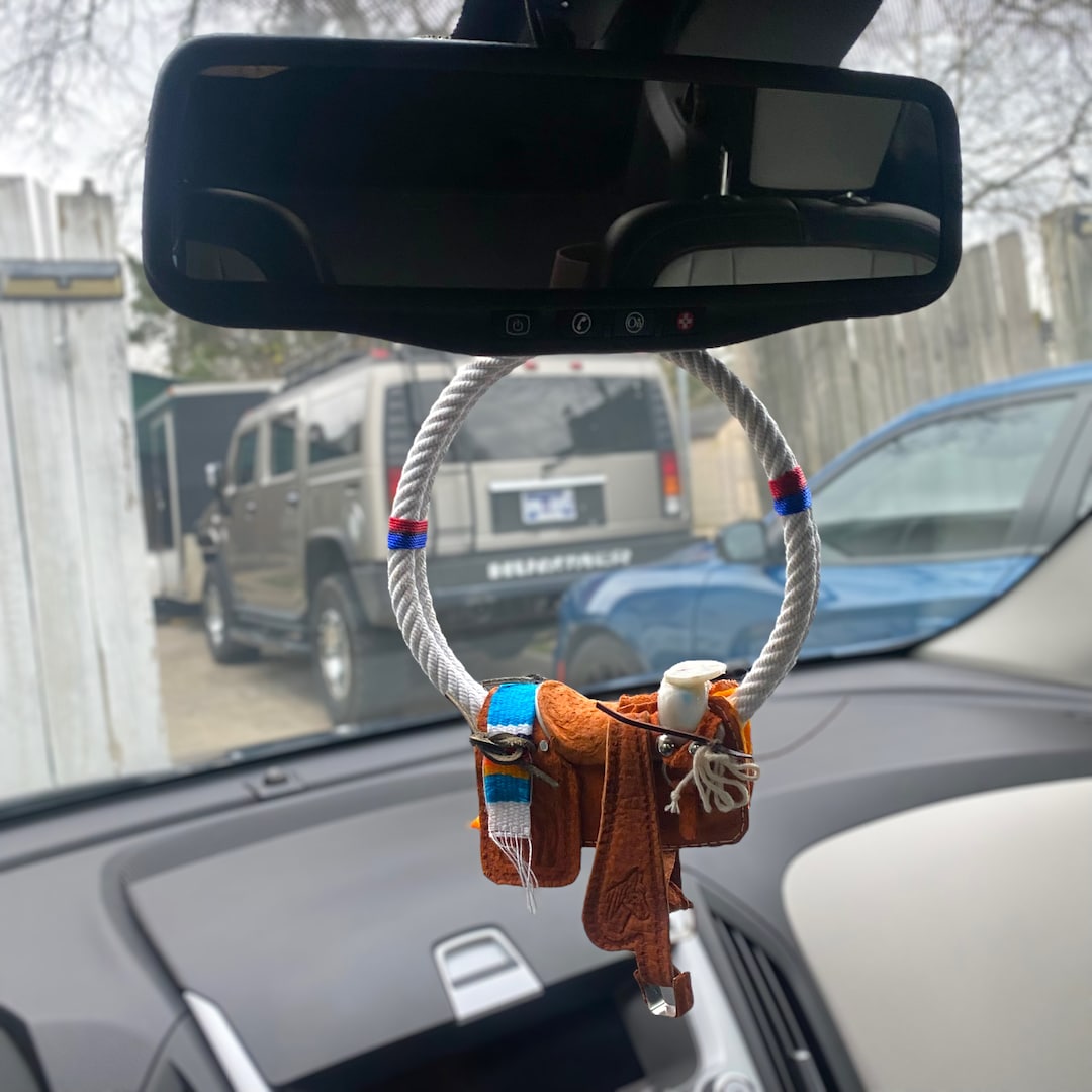 Universal Western Car Rear View Mirror Decor. Car Rear View Mirror