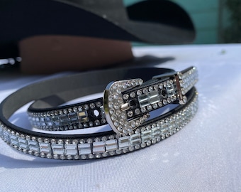 Universal Rhinestone Hat Band. Cowboy Hat Band. Cowgirl Hat  display picture 1