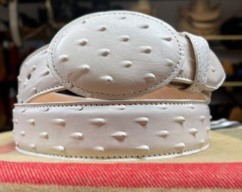 Ceinturon cuir boucle inspiration aztèque