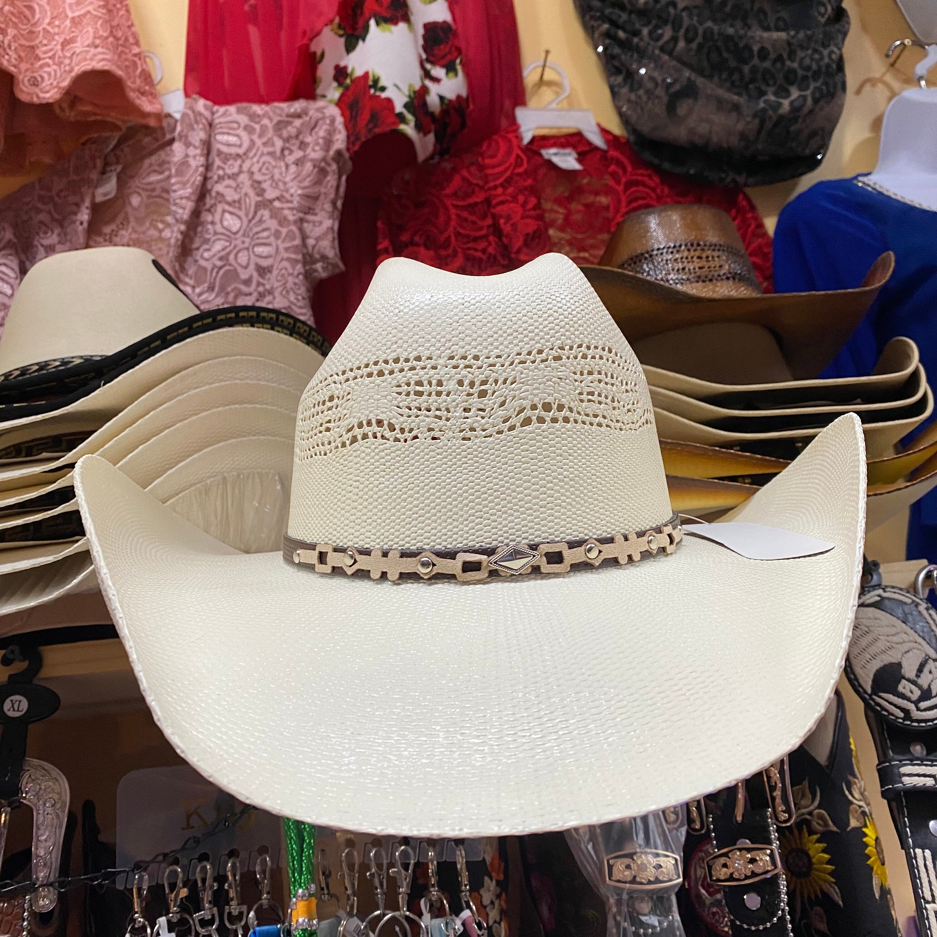Mens White Cowboy Hat. Mens Western Cowboy Hat. Mens Ranch Style Cowboy
