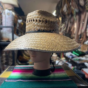 Large Wide Brim Hat. Outdoor Straw Sun Hat. Hiking and Fishing Hat. Gardening and Camping Hat. Sombrero Grande De Palma. Sombrero Pa Sol.