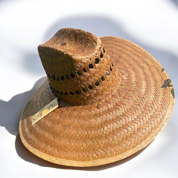 Sombrero Extra Wide Brim Straw Hat Hard Hat Sun Shade Triangle