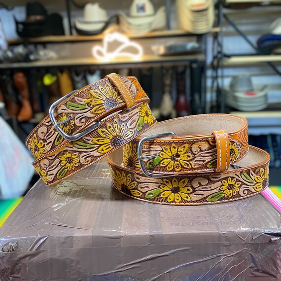 Nuova cintura stile cowgirl occidentale, cintura casual in stile