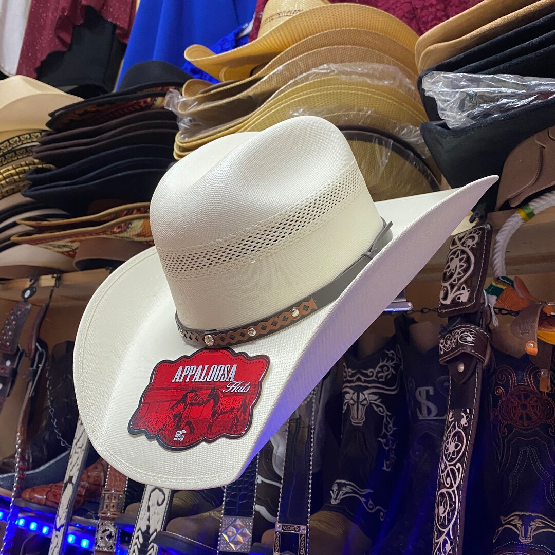 Mens White Cowboy Hat. Mens Western Cowboy Hat. Mens Rodeo Cowboy Hat