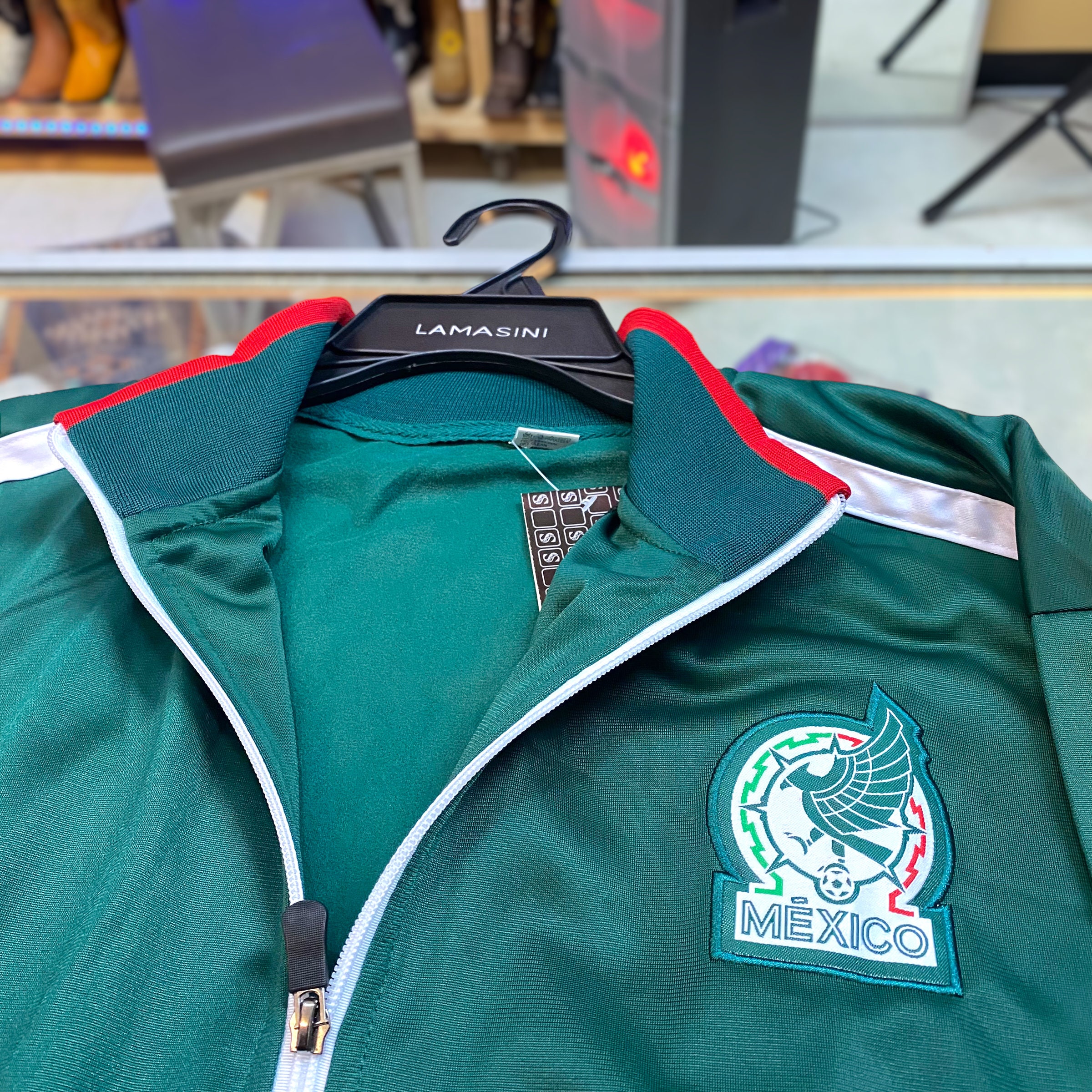 Mexico soccer deals windbreaker