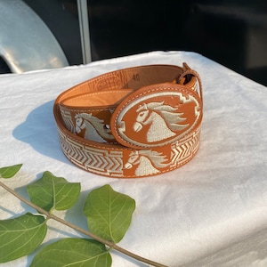 Men’s Embroidered Western Belt. Cinto Charro Bordado. Cinto Vaquero. Men’s Cowboy Belt. Men’s Leather Belt. Cinto Piteado Pa Hombre. Belt.