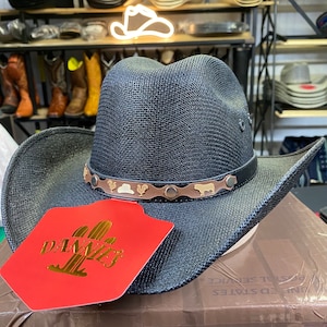 Kid’s Cowboy Hat for Boy & Girl. Kids Western Hat. Black Cowboy Hat. Rodeo Hat for Kids. Straw Cowboy Hat. Sombrero Vaquero Para Nino.