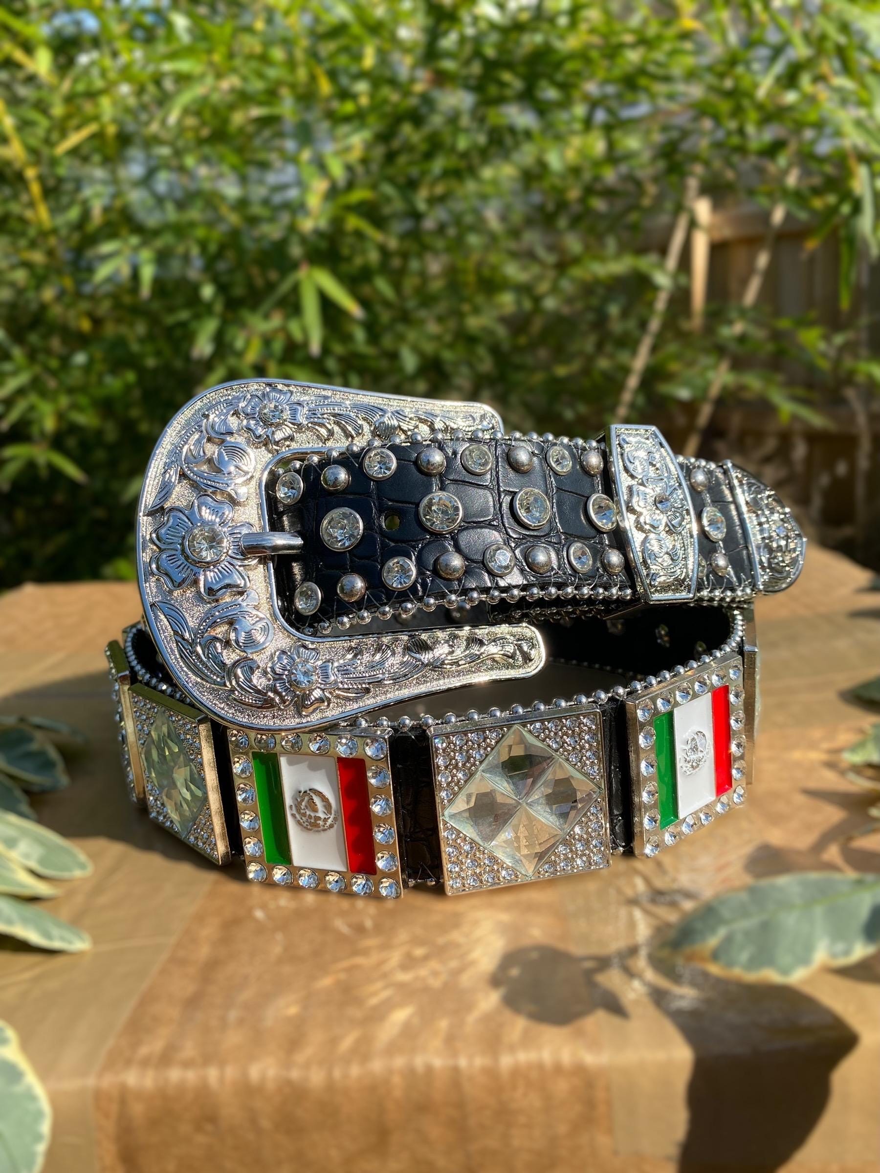 小物 CLANE MEXICAN BELT Mexico Belt - Personalized Western Belts