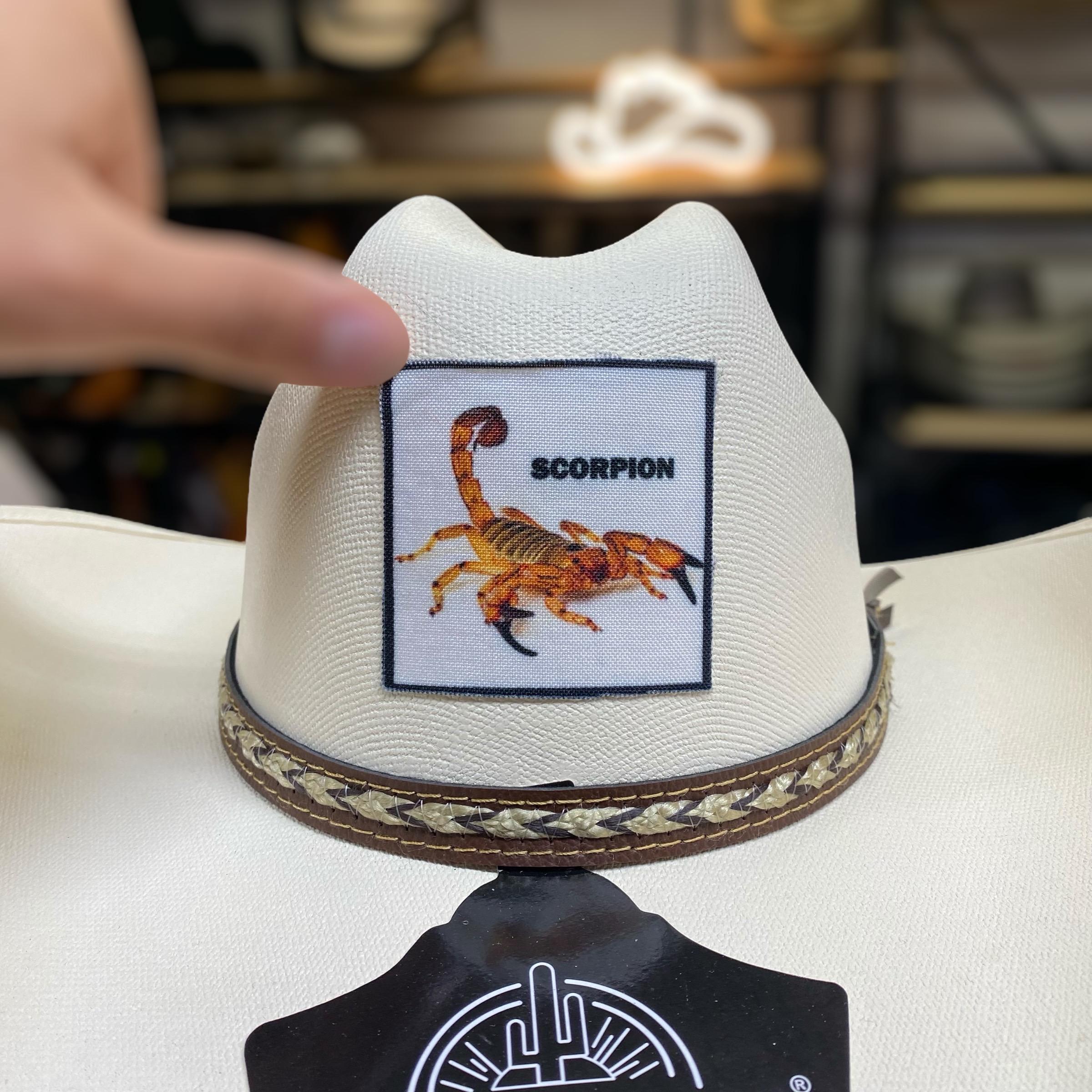 Scorpio Hat Western Golden Scorpion Performance Rope Hat - Black & Gold | Cowboy  main image 4