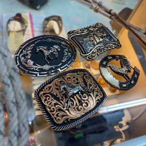Hebillas de cinturón hechas de animales para hombre, hebilla de moda  occidental Unisex, , vaqueras E Yuyangstore hebilla del cinturón