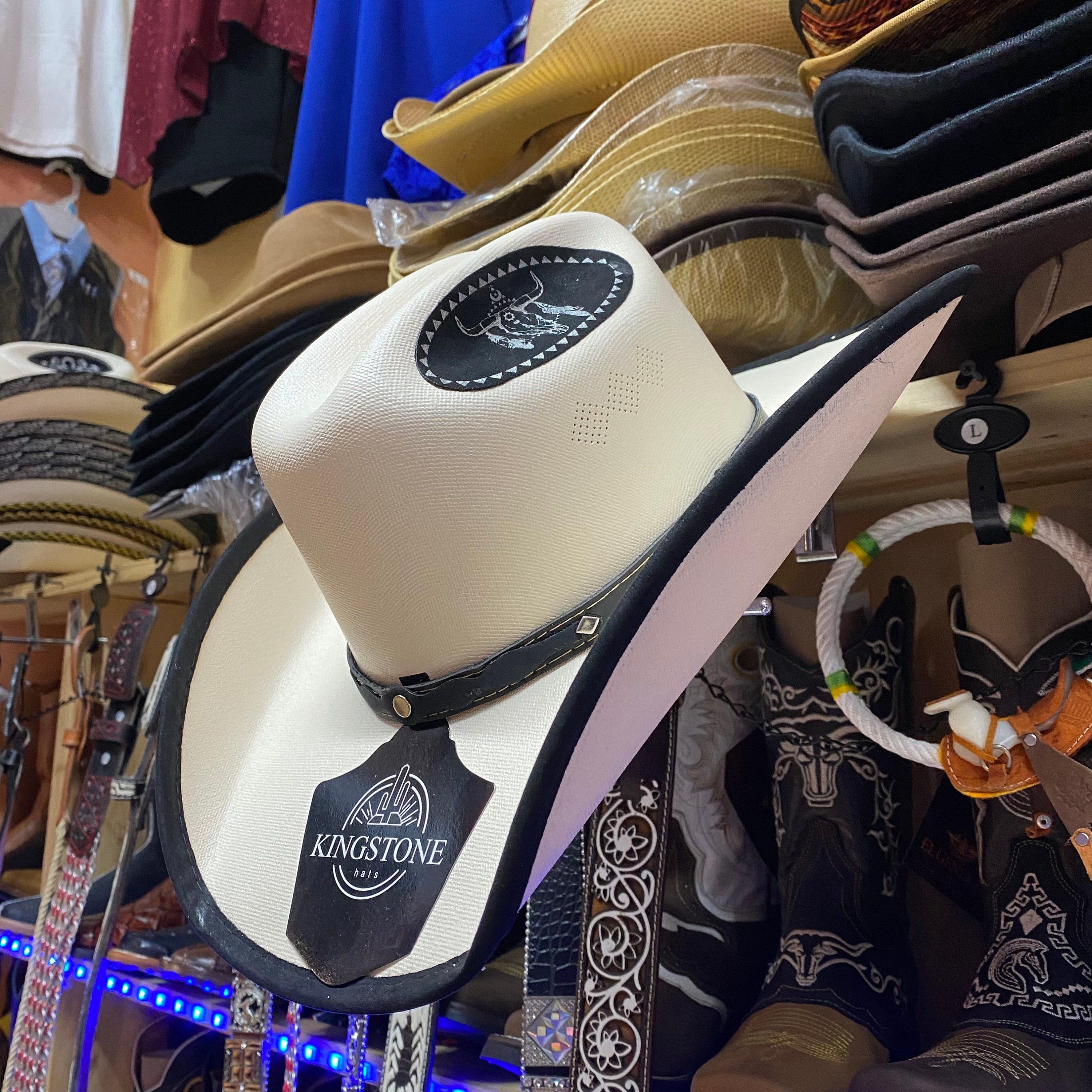 Bull rider style cowboy hats hotsell