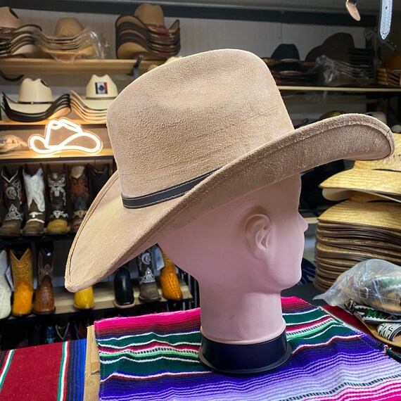 8198 Cowboy Hat For Women Men With Shapeable Wide Brim Western Suede Hat Cowboy Hat for Women Men with Shapeable Wide Brim Western  main image 4