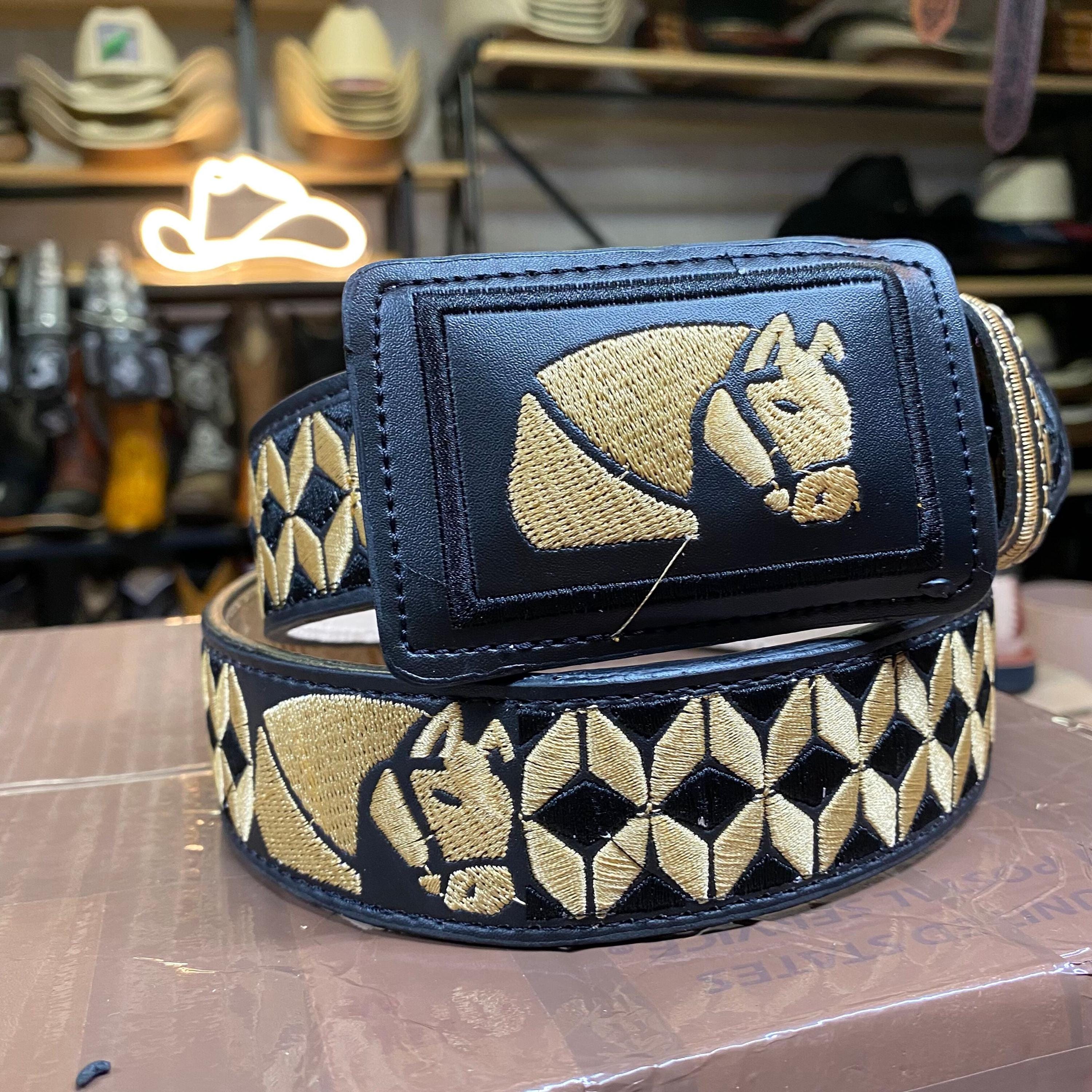 embroidered belts mens