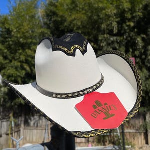 Chapéu de cowboy ocidental masculino. Chapéu de cowboy de rodeio masculino. Chapéu de cowboy branco masculino. Sombrero Vaquero De Hombre. Sombrero De Caballero.