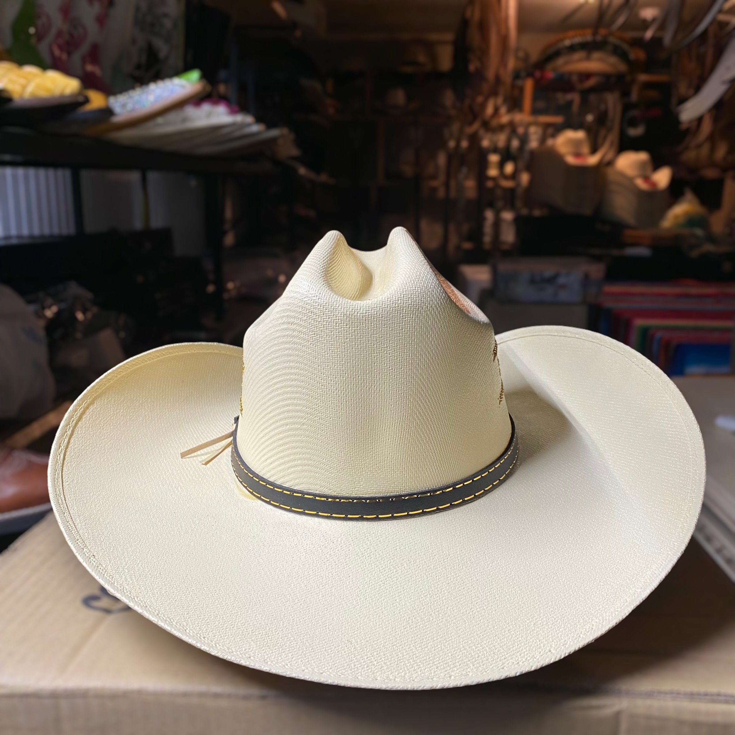Mens Rodeo Cowboy Hat. Mens Western Cowboy Hat. Vaquero Cowboy Hat for