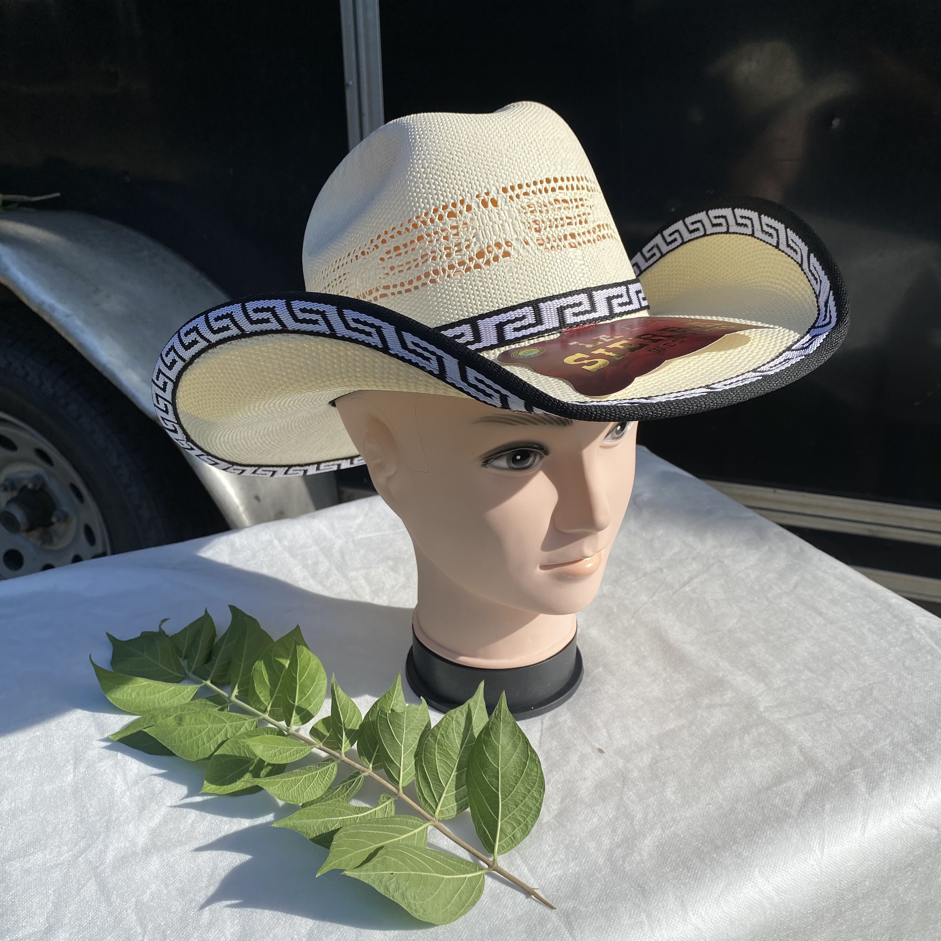 Mens Western Hat for Cowboy. Mens Western Cowboy Hat. Rodeo Etsy