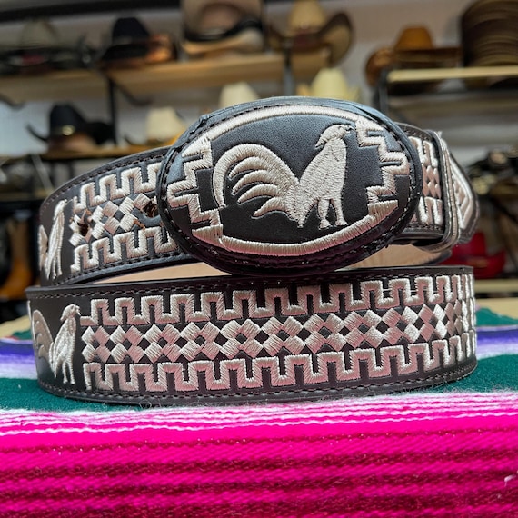 Fibbia In Lega Western Fibbia Cintura Western Con Iniziale - Stile Cowboy Rodeo, Nuova Senza Etichette Buck Coltello - Foto 7