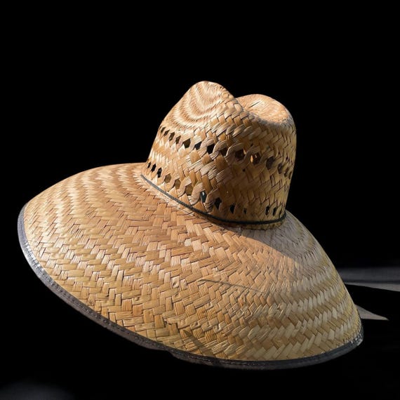 Extra Wide Brim Straw Hat. Outdoor Sun Hat. Summer Hat With  display picture 1