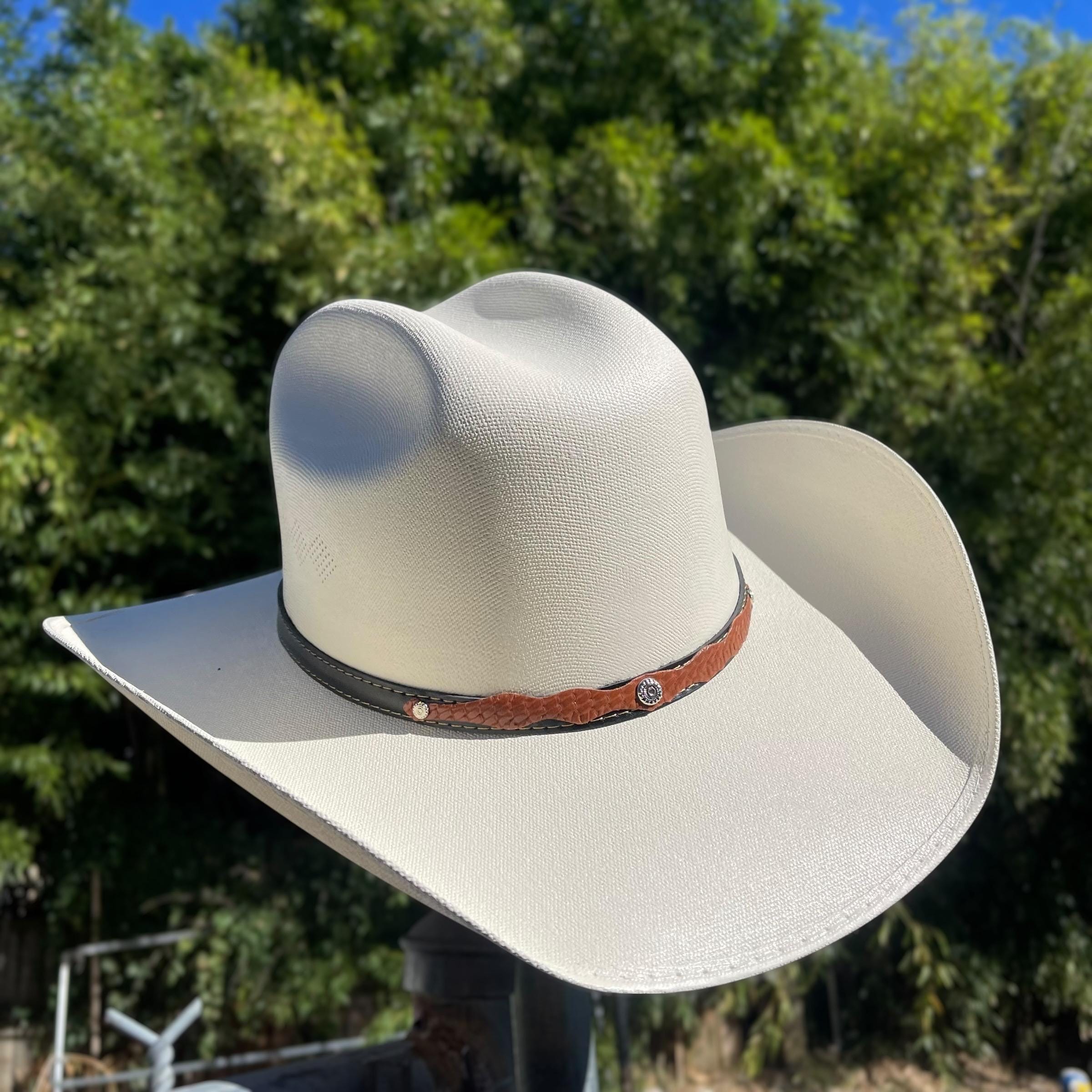 Chapeau de cowboy blanc pour adulte - Lecompte maison et style de vie