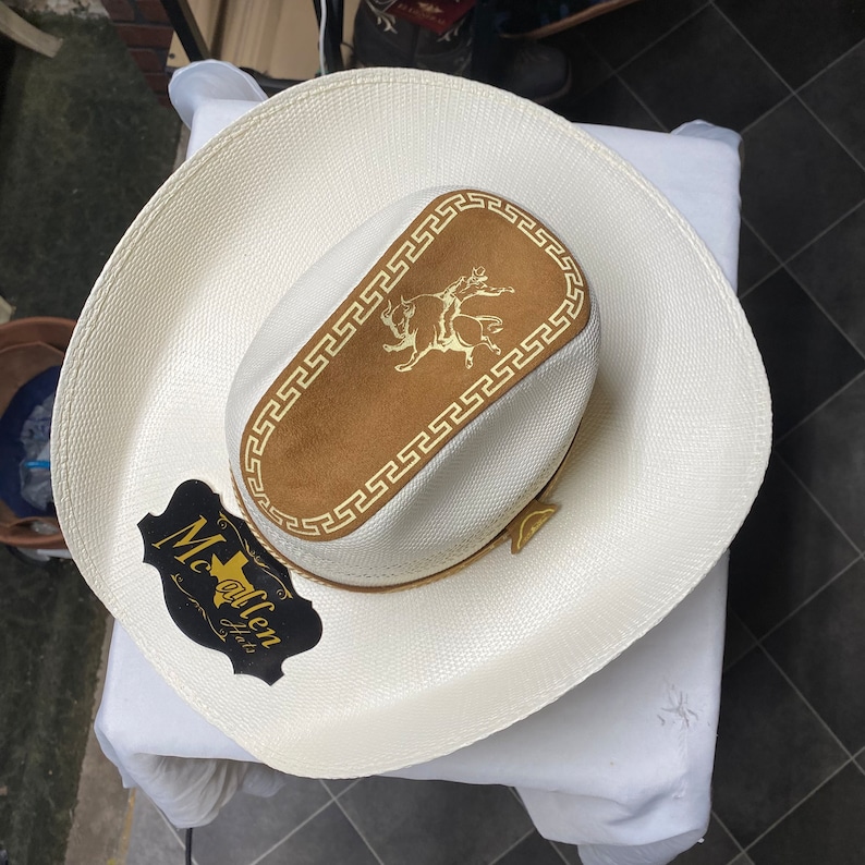 Cappello Western Da Uomo. Cappello Stile Ranch Da Cowboy. Cappello Da - Foto 11