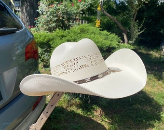 Men’s Western Cowboy Hat. Randy Style Hat. Rodeo Cowboy Hat. Sombrero Vaquero Pa Hombre. Sombrero Vaquero. White Cowboy Hat.