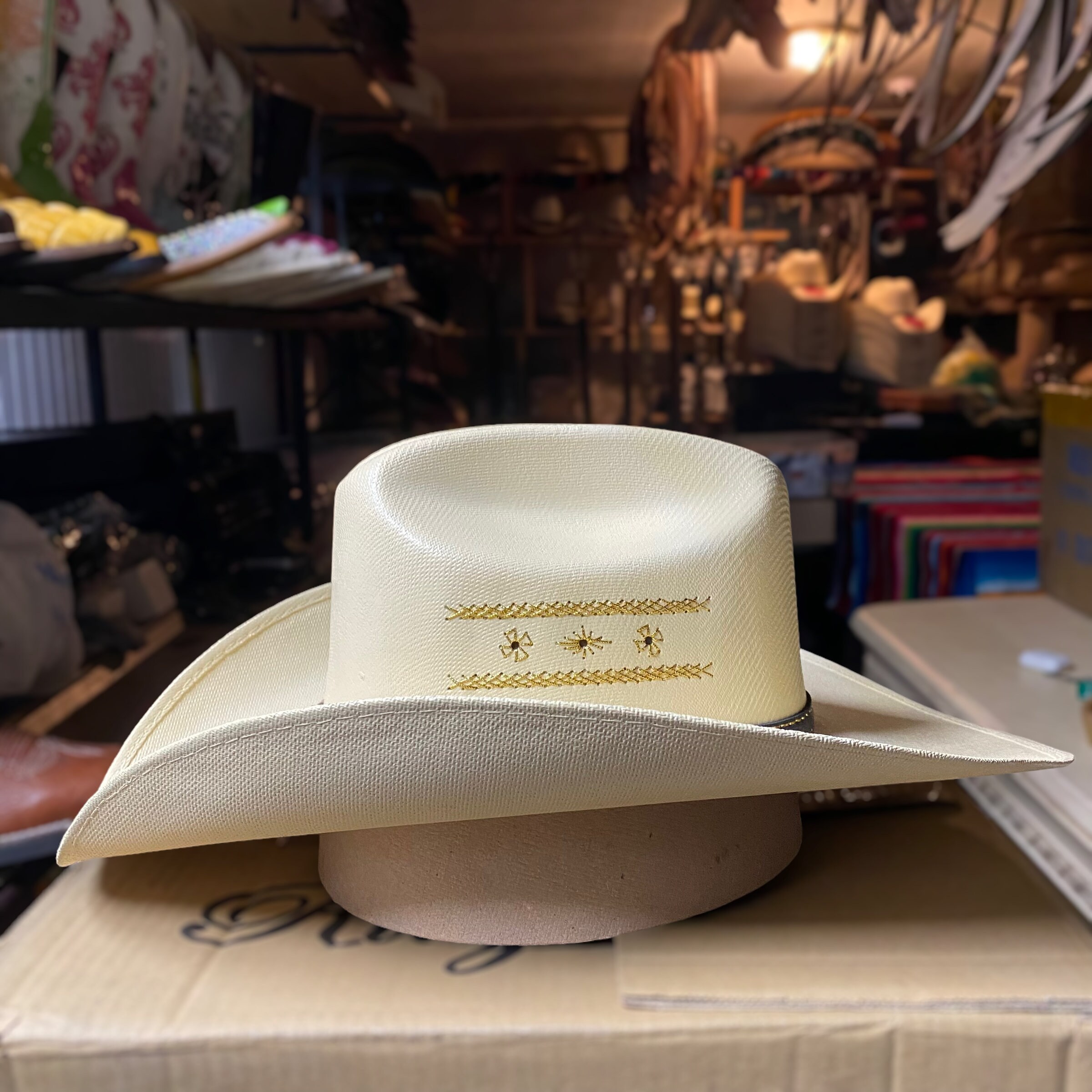 Mens Rodeo Cowboy Hat. Mens Western Cowboy Hat. Vaquero Cowboy Hat for