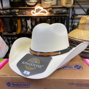 Sombrero de vaquero para niños. Sombrero occidental de rodeo para niños pequeños. Sombrero de vaquero bebé. Regalo para vaqueros. Sombrero blanco para niños. Sombrero De Niño. Sombrero Vaquero.