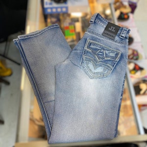 Pantalón vaquero barato, jeans trabajo hombre