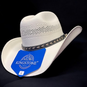 Baby/ Toddler Cowboy Hat. Youth Cowboy Hat for Kids. Boys/ Girls Western Hat. White Cowboy Hat. Straw Western Hat. Sombrero De Nino Vaquero.