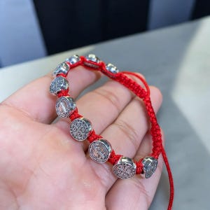 Unisex San Judas Tadeo Bracelet. Mexican Good Luck Bracelet. San Judas Bracelet. Catholic Bracelet. Pulsera De San Judas Tadeo.