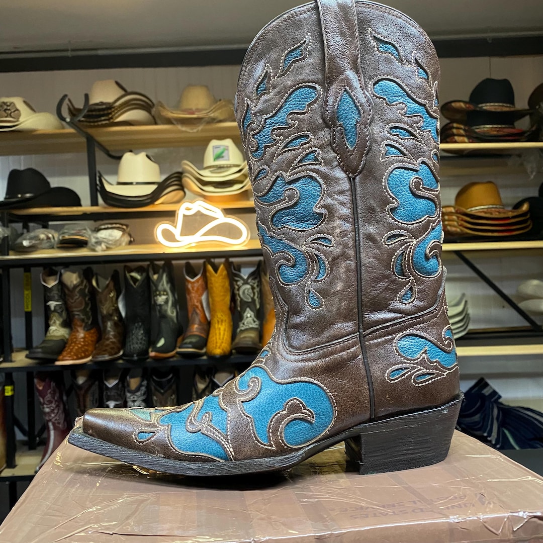 Western Boots Womens Botas Corral Vintage Vintage Woman's Cowgirl