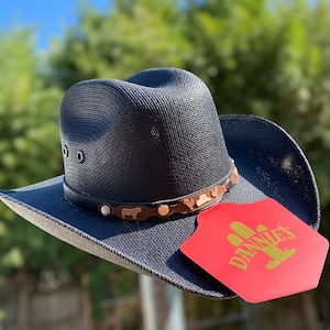 Kids/ Toddler Cowboy Hat. Black Cowboy Hat for Kids. Cowboy and Cowgirl Hat. Western Straw Hat. Sombrero Vaquero Para Niño.