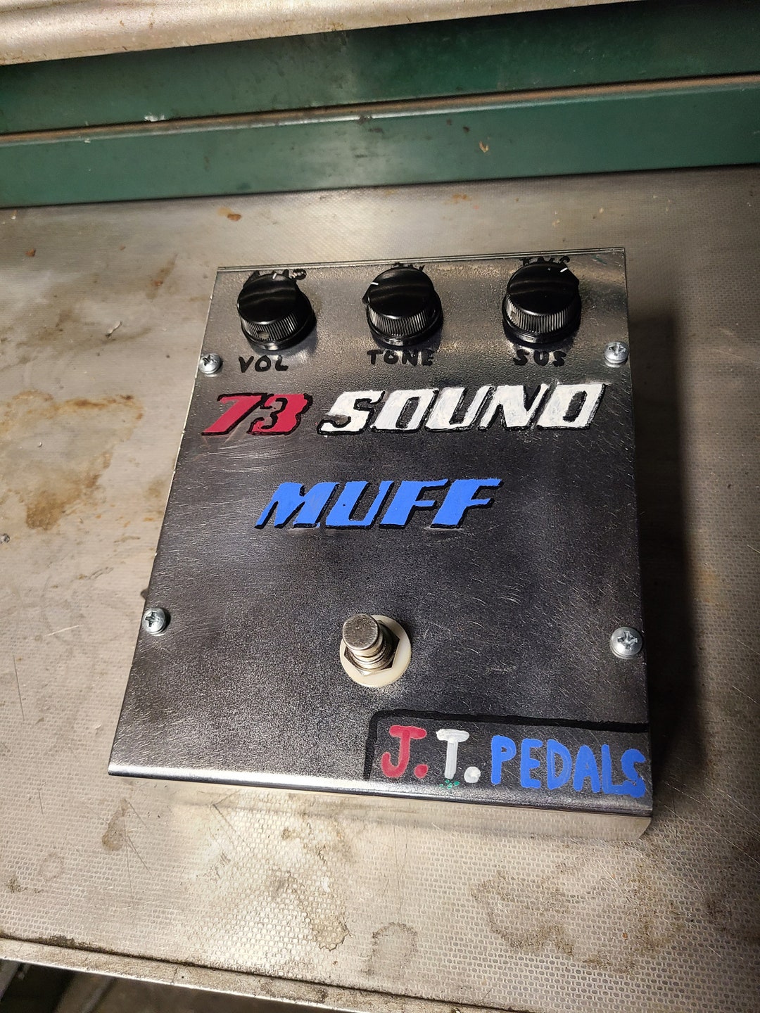 EHX Rams 73 Head Big Muff Clone Etsy