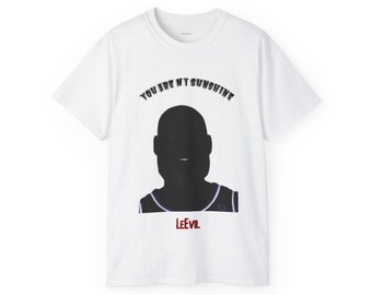 T-shirt LeEvil Meme, Tu sei la mia maglietta Sunshine, Umorismo, Maglietta Meme, Maglietta Lebron James Meme, Maglietta LeEvil, Maglietta LeEvil, Grafica, Adattabile, regalo