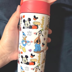 Cartoon Mouse & Friends 12oz Kids Tumbler, Insulated Water Bottle