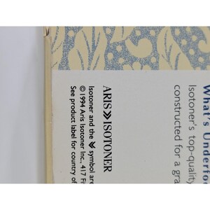 NIB 1994!Vintage Isotoner Classics White Terry Ballerina Slippers SM 5-6 Women zdjęcie 7