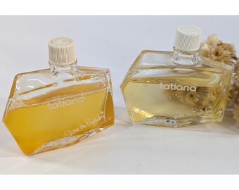 MINI TRAVEL LOT 2Vtg Tatiana Diane Von Furstenberg Bath Oil Perfume See Photos