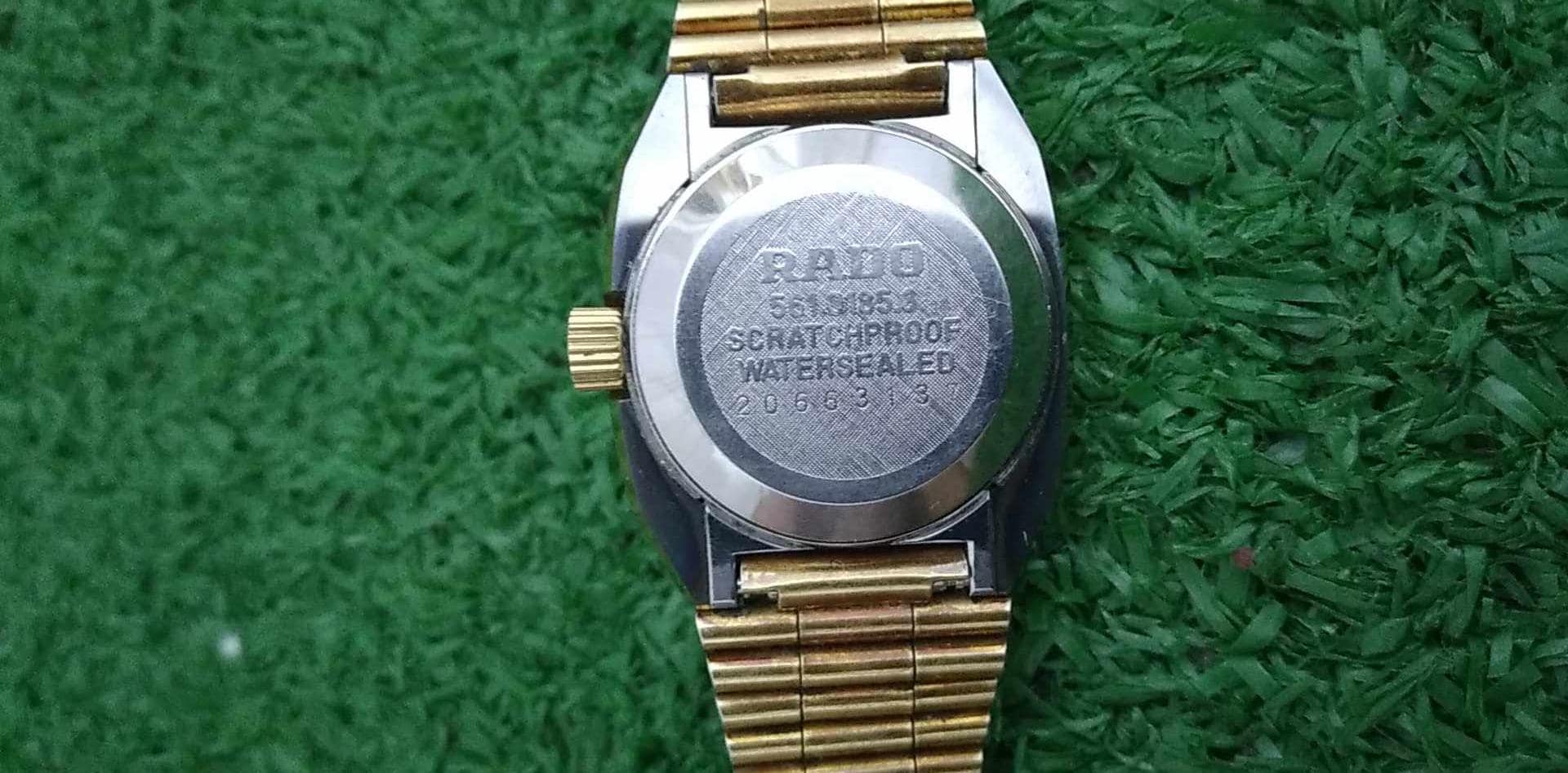 Genuine Rado Diastar Automatic Vintage Swiss Plated Gold 