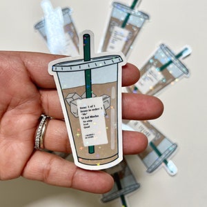 Iced Coffee Stickers