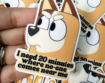 Dog Heeler Sticker