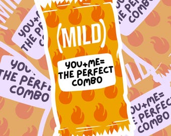Sauce Packet Sticker -- MILD Sauce Packet